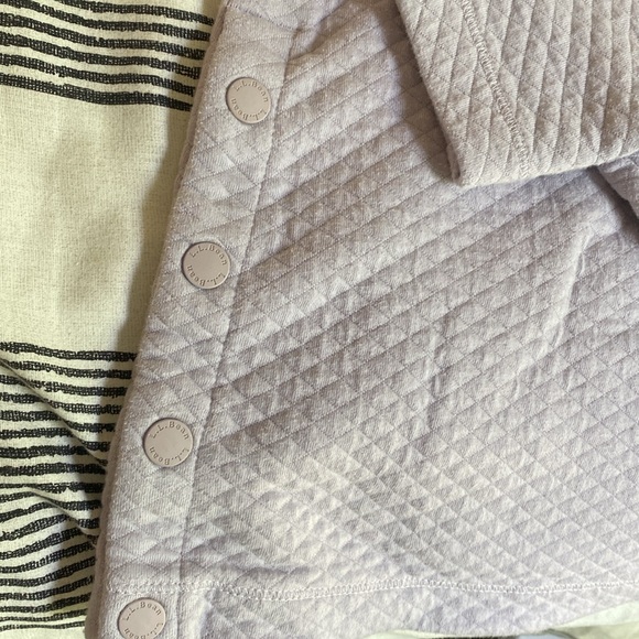 L.L.Bean Women's SoftLight Quilted Top, Funnelneck Pullover - Picture 5 of 6